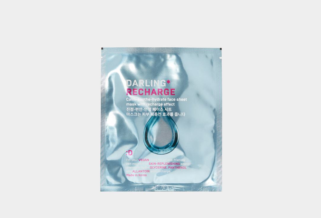 DARLING* Soothing face sheet mask Recharge