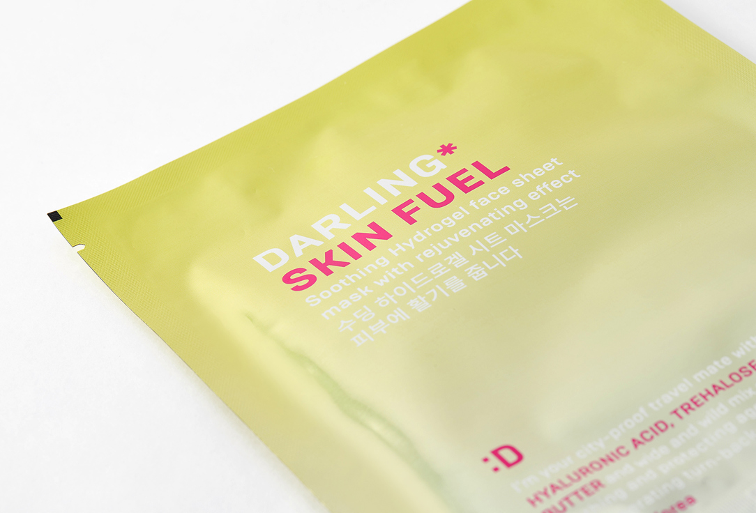 DARLING* Rejuvenating hydrogel face sheet mask Skin fuel