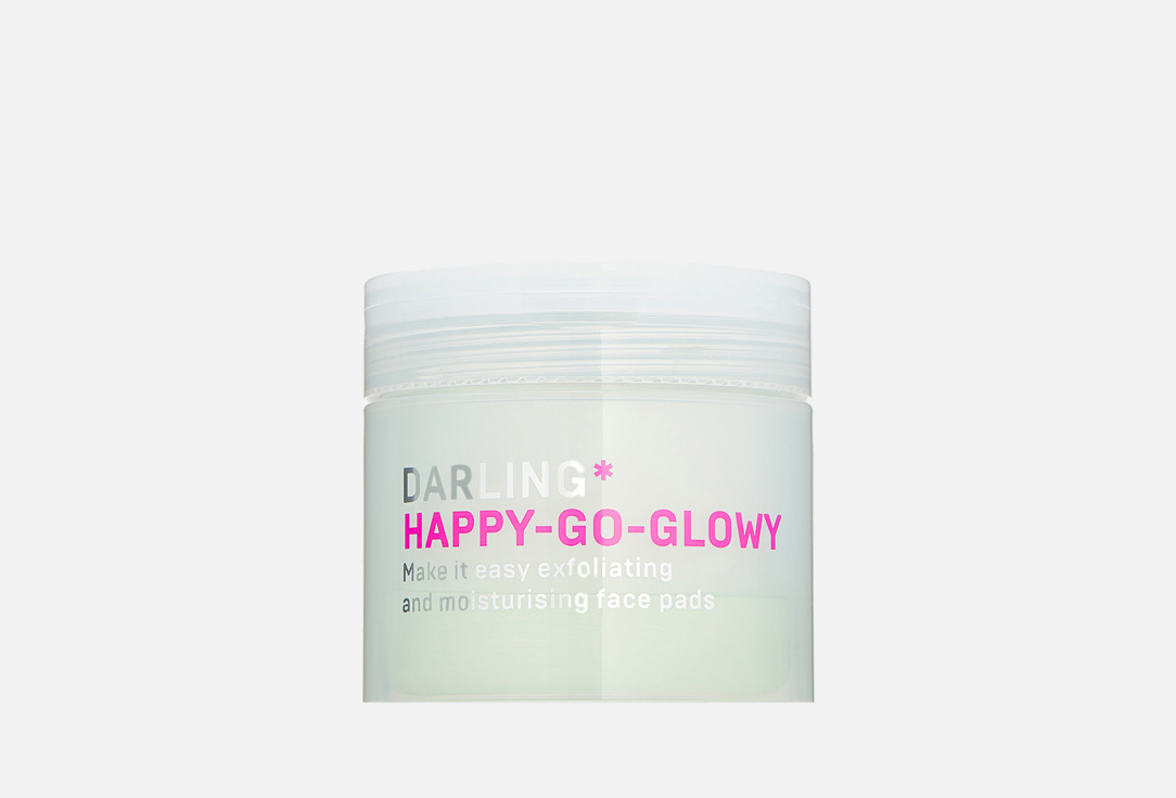 DARLING* Exfoliating face pads Happy-go-glowy