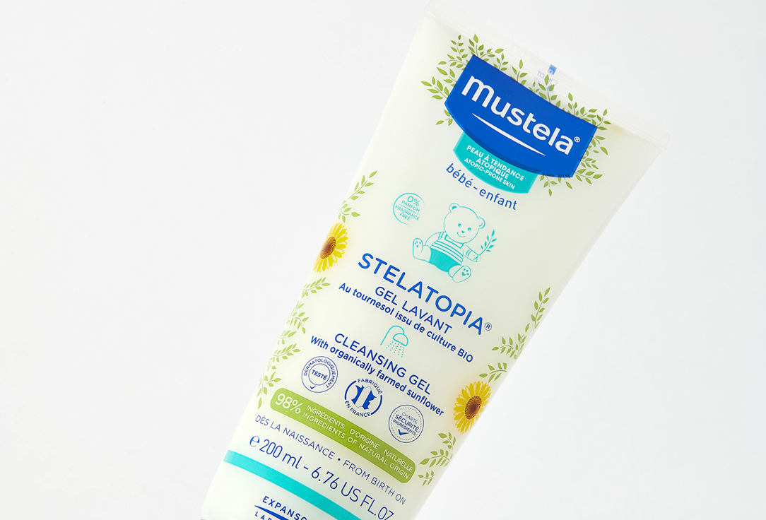 Mustela Cleansing bathing gel Stelatopia