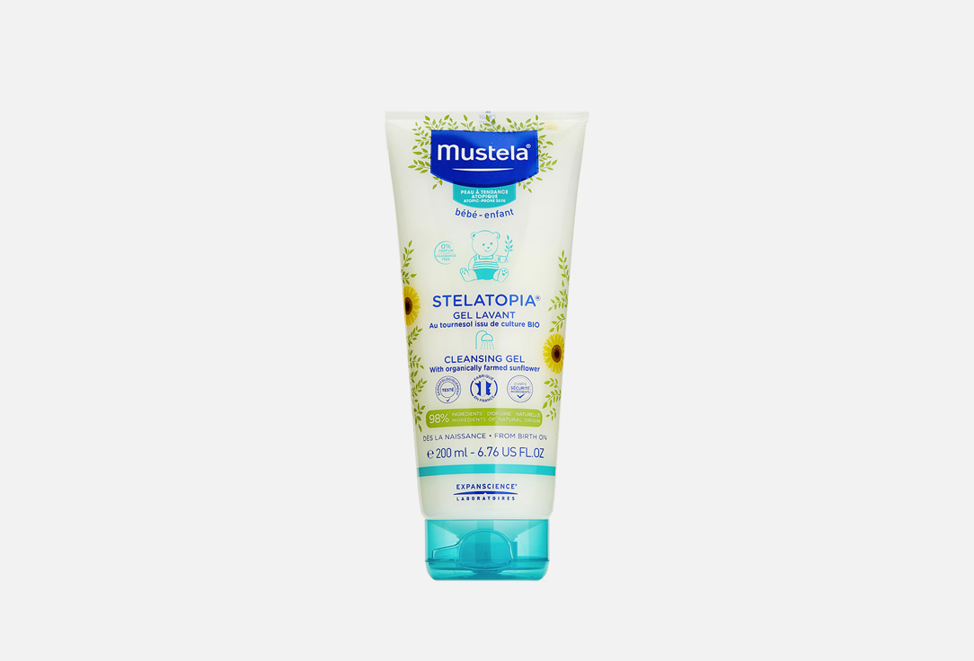 Mustela Cleansing bathing gel Stelatopia