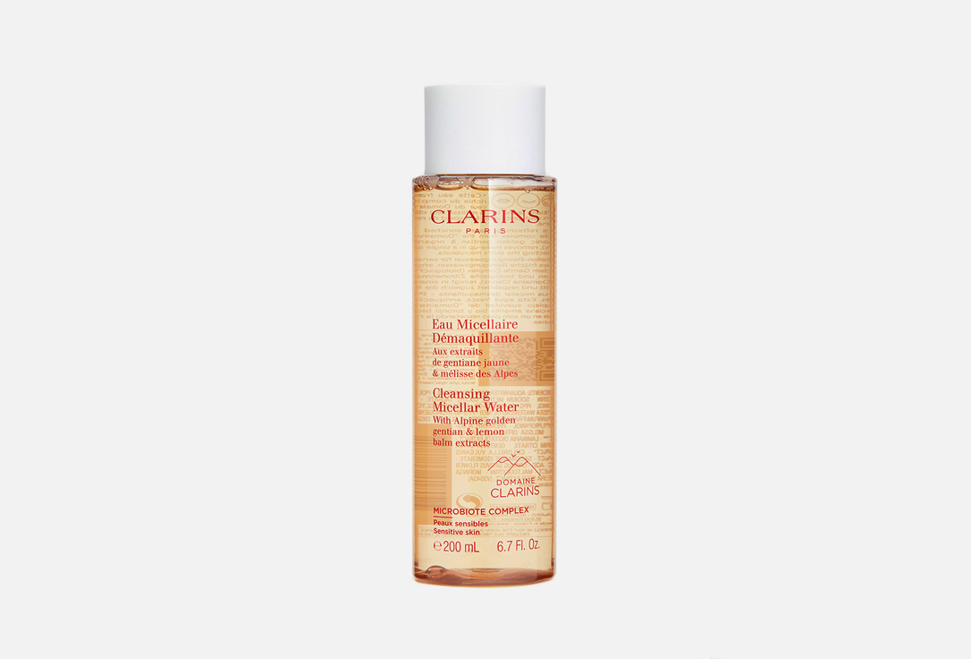 Clarins Micellar water for sensitive skin Eau Micellaire Demaquillante