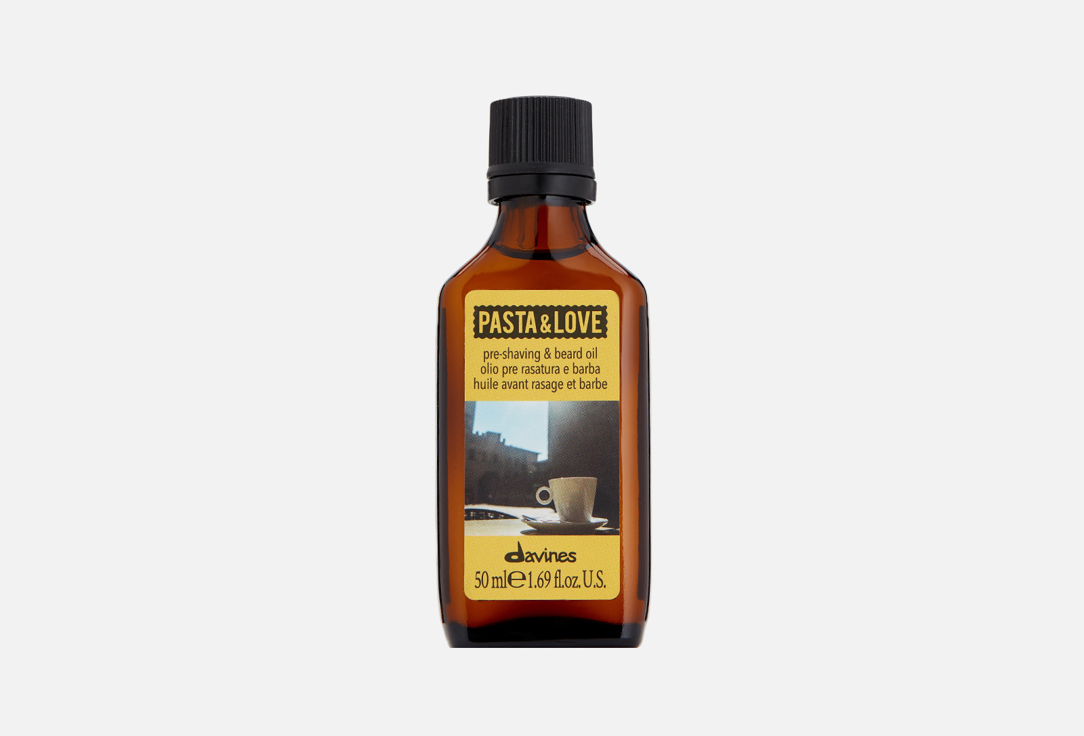 Davines Beard and face oil Pasta & love