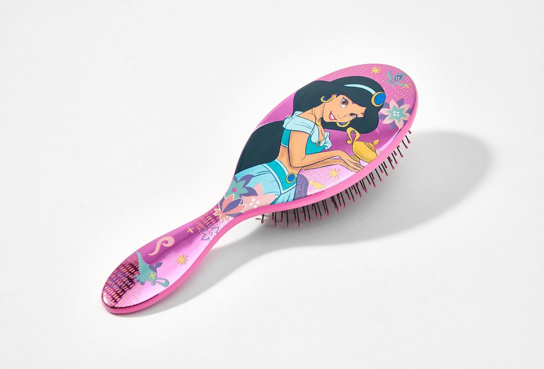 WET BRUSH Brush for tangled hair Disney princess wholehearted jasmine dark pink