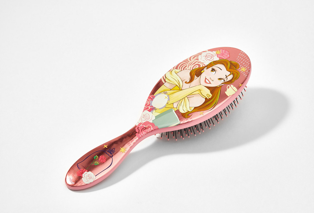 WET BRUSH Brush for tangled hair Disney princess wholehearted belle light pink