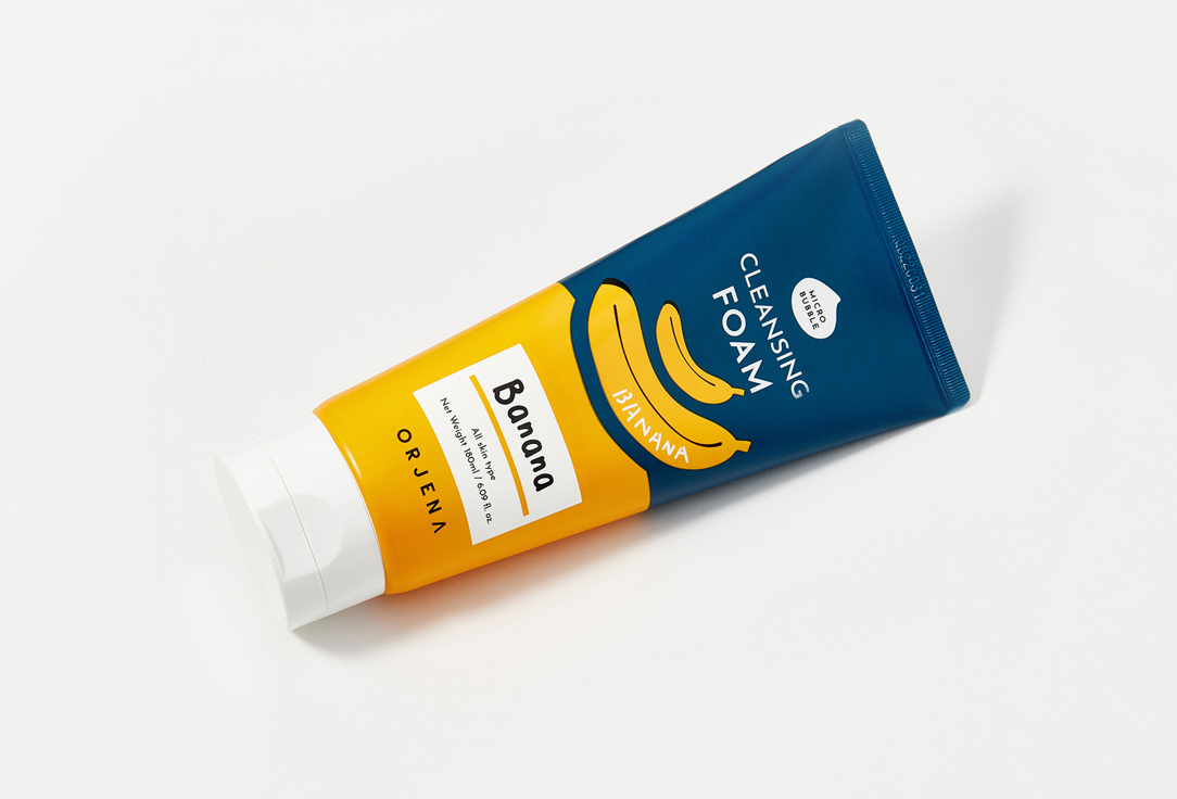 ORJENA Face Cleansing Foam Smile Day Banana