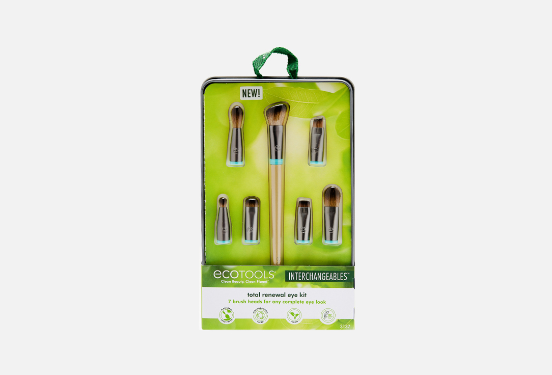 EcoTools Eye makeup brush kit Interchangeable