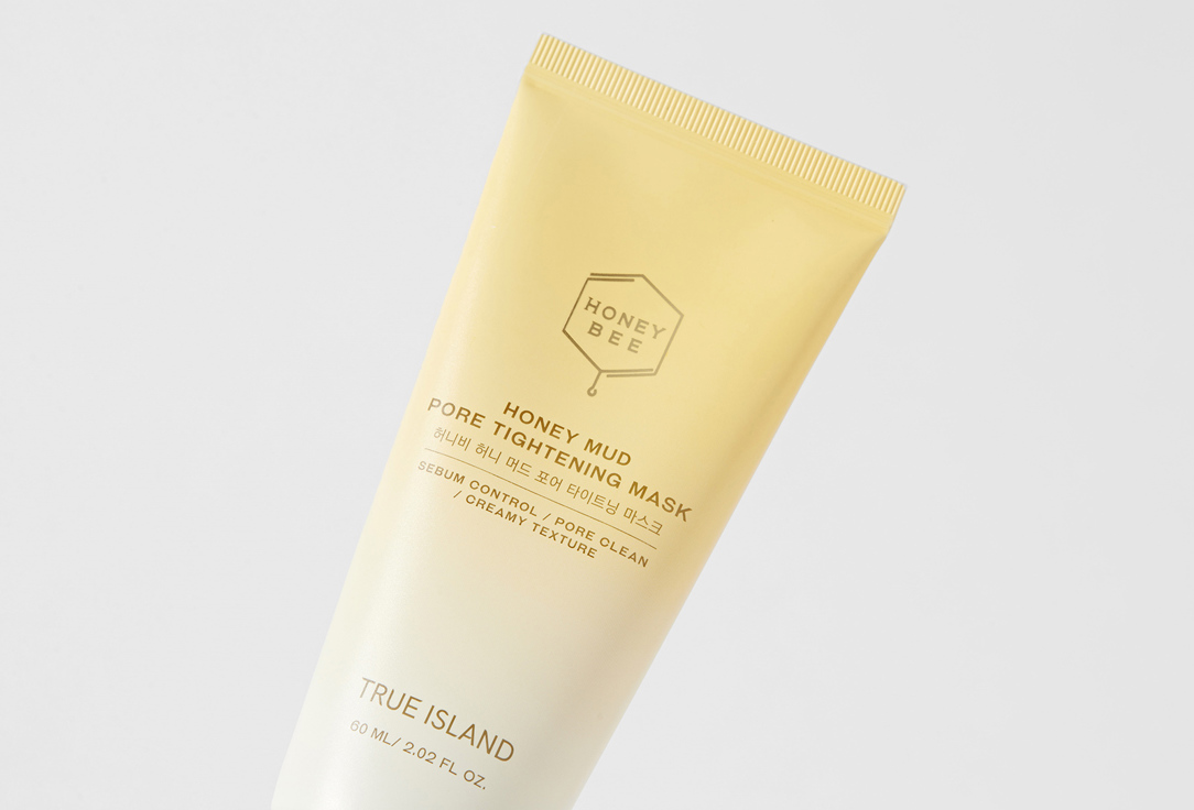 True Island Face Mask HONEY BEE HONEY MUD PORE TIGHTENING