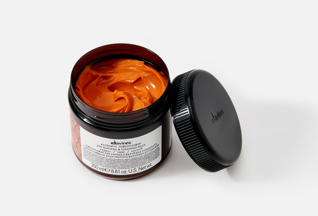 Davines Hair conditioner Alchemic copper