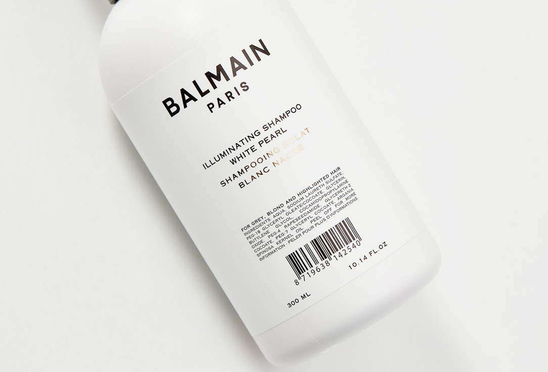 BALMAIN Paris Brightening shampoo Illuminating Shampoo White Pearl