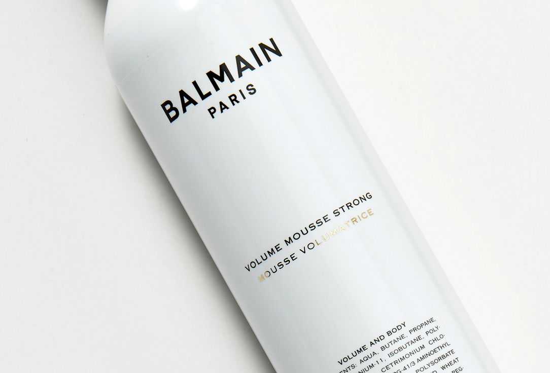 BALMAIN Paris  High-Hold Volumizer Foam Volume Mousse Strong 