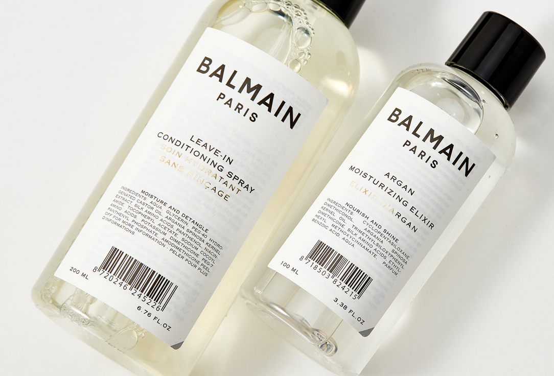 BALMAIN Paris Spray Hair conditioner & Hair Elixir set Signature Foundation