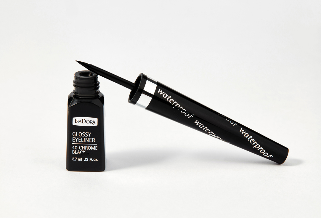 IsaDora Waterproof liquid eyeliner The glossy