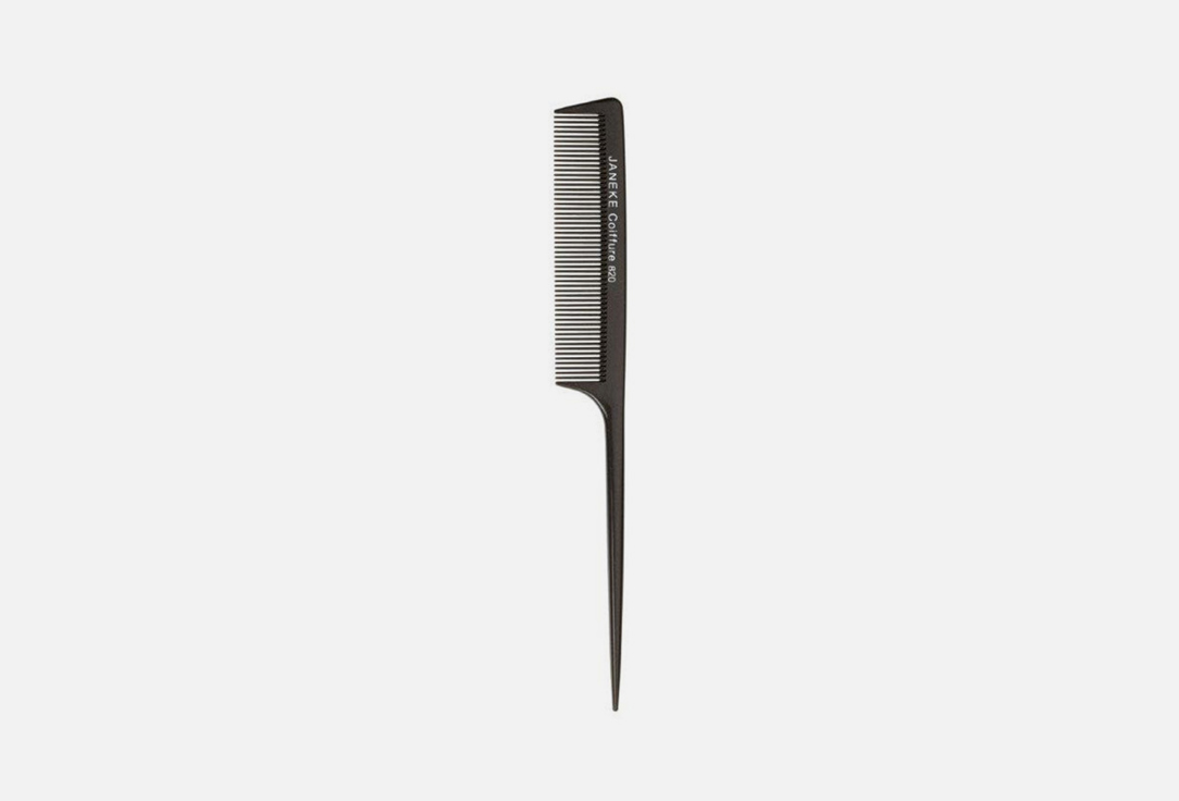 Janeke Long Tail Hair comb Professional black