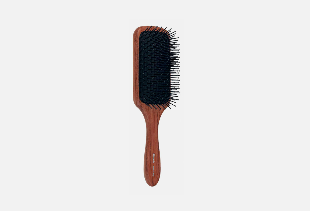 Janeke  Wooden Hair Brush  with plastic bristles