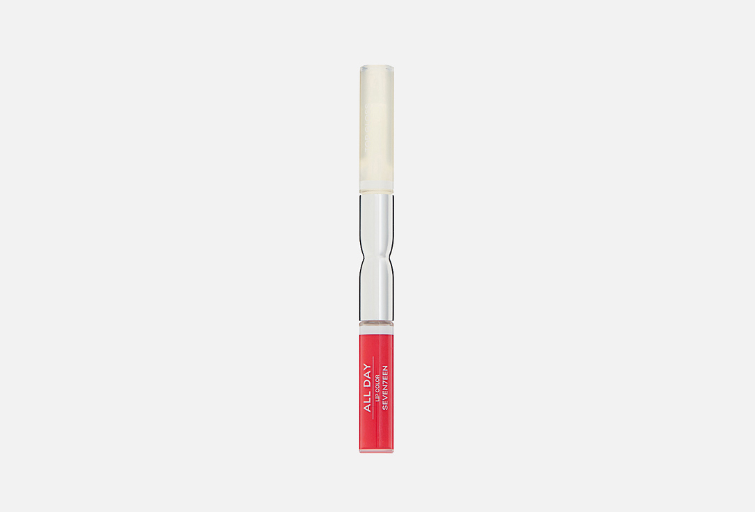 Long-lasting liquid lipstick-gloss SEVEN7EEN All Day Lip Color & Top Gloss 