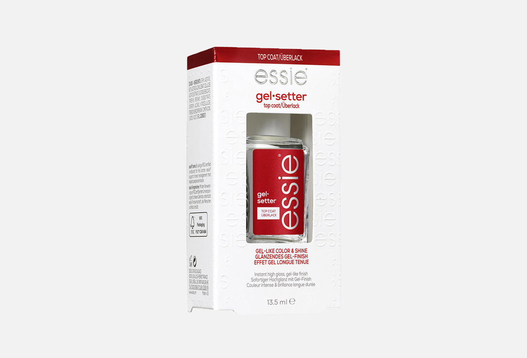 Essie Gel-Like Clear Top Coat Nail Polish Gel Setter