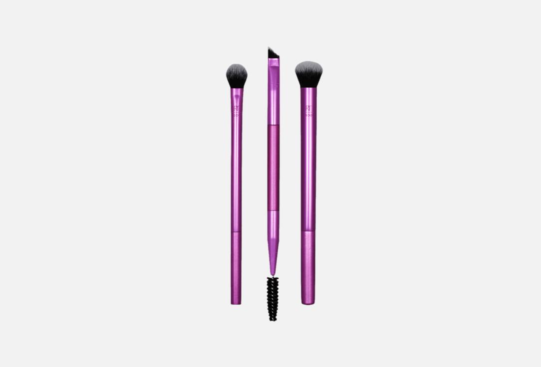 Real Techniques Eye Makeup Brush Set Eye Shade & Blend 