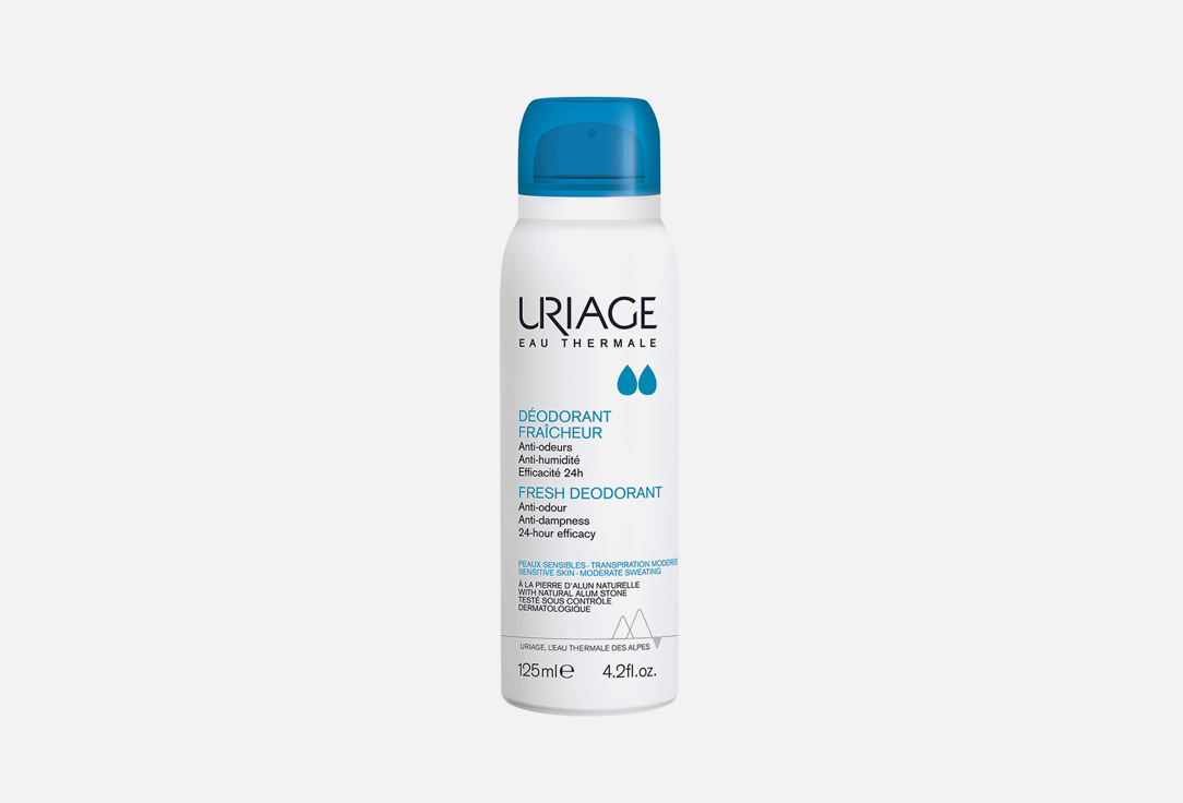 Uriage Refreshing deodorant spray with alum FRESH DEODORANT