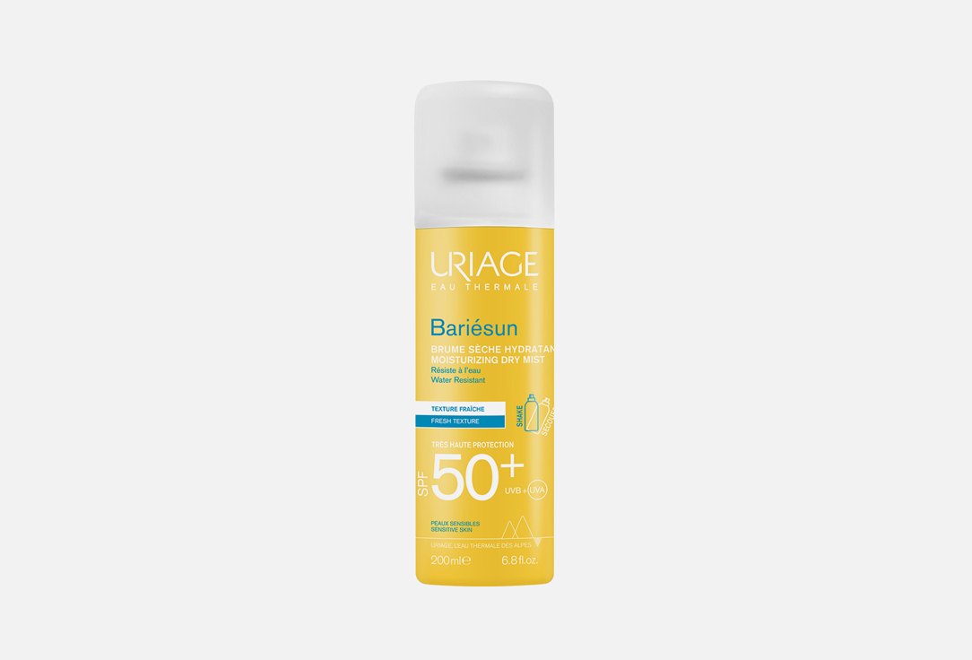 Uriage Moisturizing dry  face mist spf 50+ Bariesun