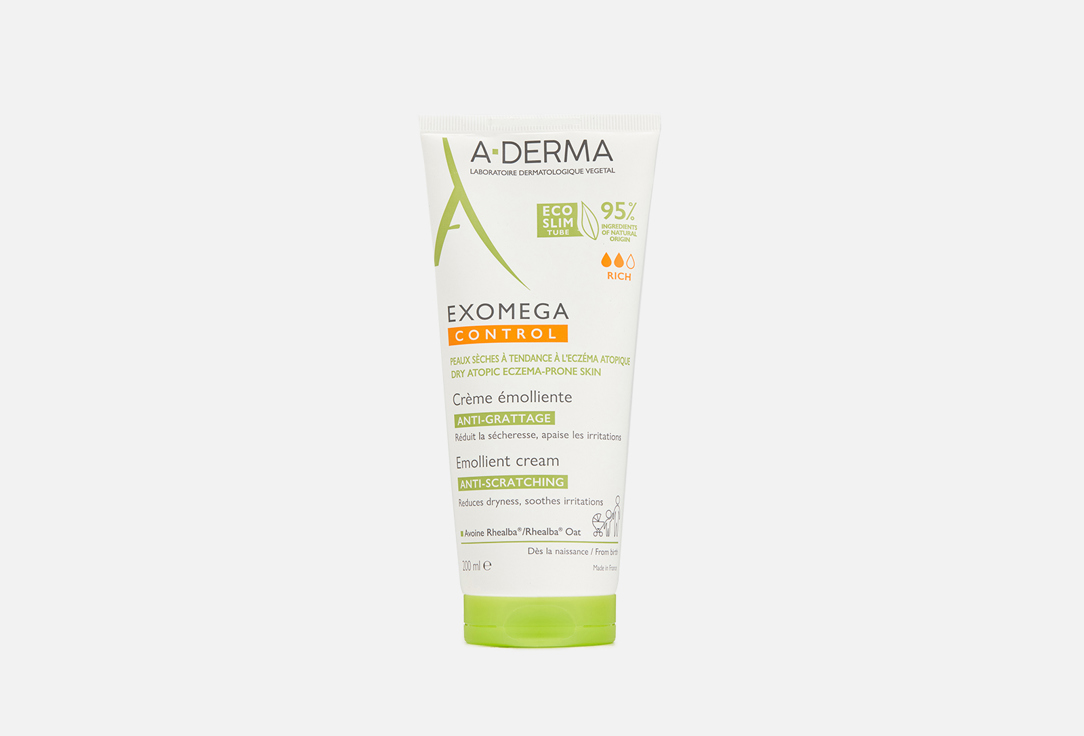 A-Derma Softening Cream For Face And Body Exomega Control