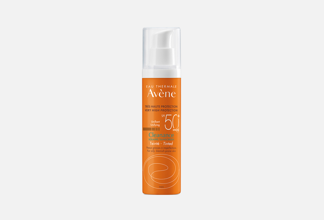 EAU THERMALE AVENE  Sunscreen fluid for oily skin SPF50+ Cleanance Sunscreen Fluid For Oily Skin