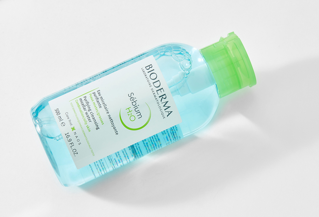 Bioderma Micellar cleansing water for oily and combination and problem skin Sebium H2O