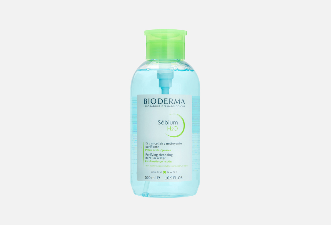 Bioderma Micellar cleansing water for oily and combination and problem skin Sebium H2O