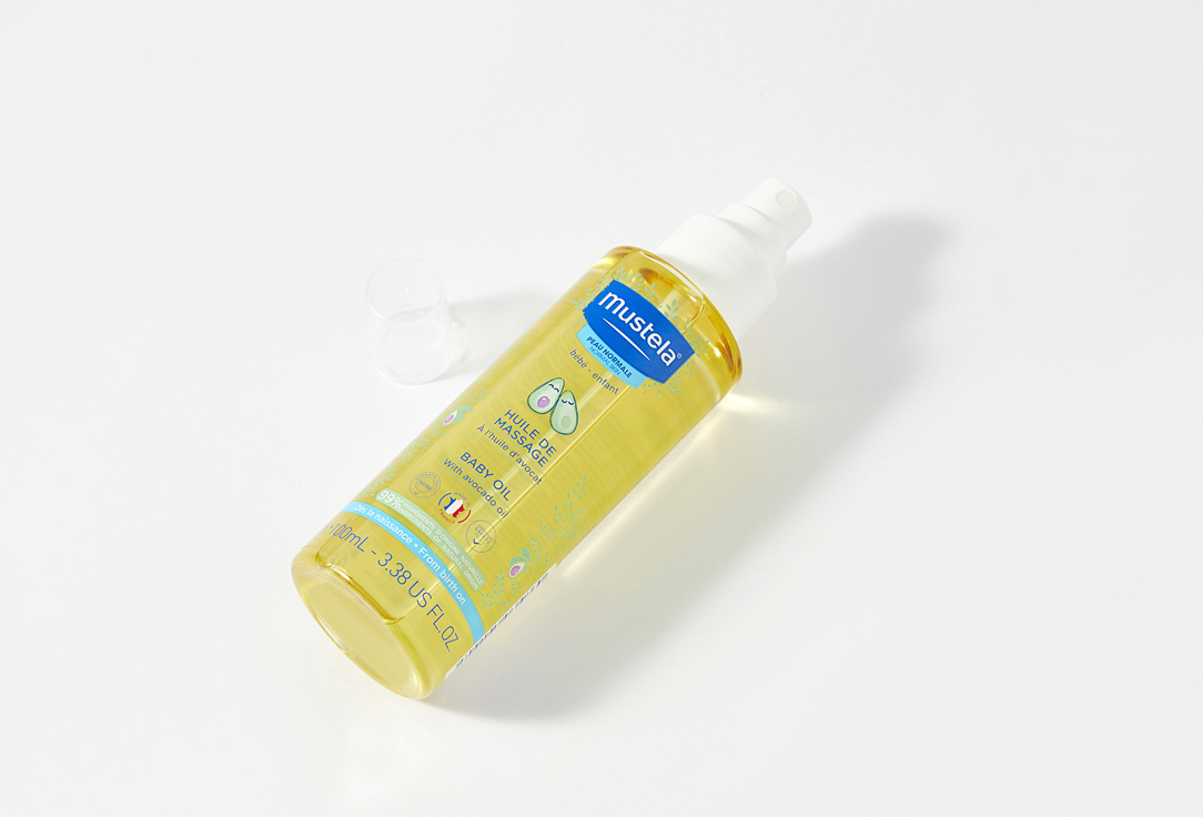 Mustela Baby Massage Oil hydrates the skin Moisturizing