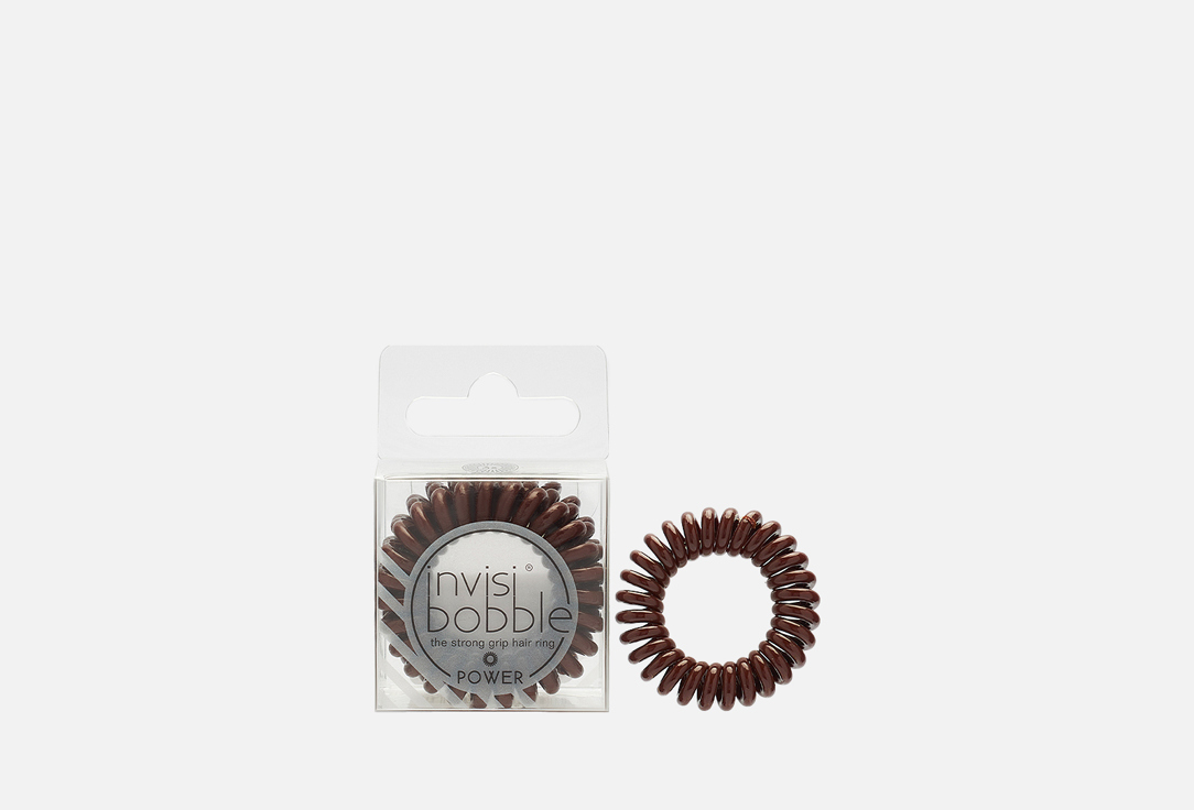 Invisibobble Hair tie Power pretzel brown 