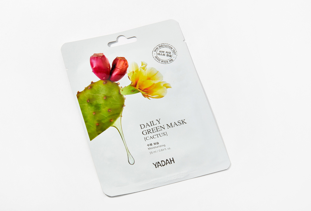 Yadah Face sheet mask Daily green cactu