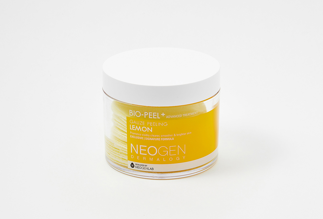 Neogen Lemon Face Brightening Peeling Pads Bio peel + gauze peeling